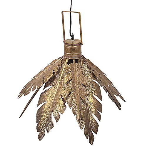 Clayre & Eef Hängelampe Gold Ø 45x31 cm E27/max 1x40W 6LMP711 von Clayre & Eef