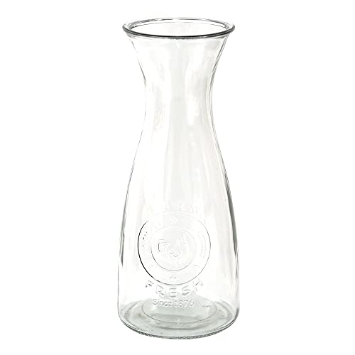 Clayre & Eef Karaffe Ø 10x27 cm Glas Wasserkrug von Clayre & Eef