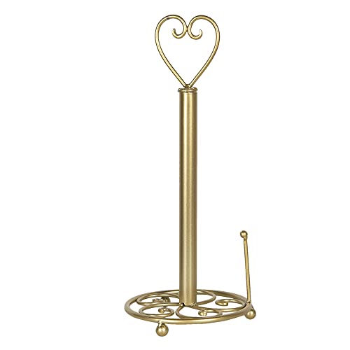 Clayre & Eef Küchenrollenhalter Ø 18x39 cm Gold W40361GO von Clayre & Eef
