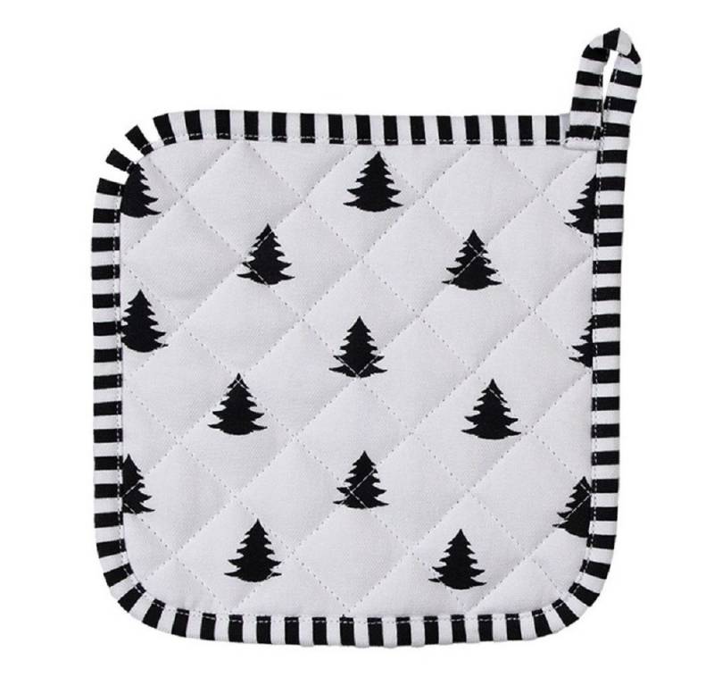 Clayre & Eef Topflappen Baumwolle, Grillhandschuhe, Lappen, Ofenlappen, (1-tlg), Geeignet zum Herausnehmen heißer Gerichte aus dem Ofen von Clayre & Eef