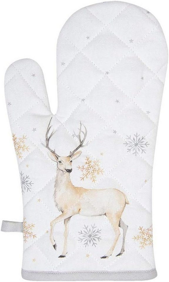 Clayre & Eef Topflappen Ofenhandschuh Backhandschuh Grillhandschuh Topflappen Nordic Landhaus, Ofenhandschuh Weihnachten Küchenhandschuh Baumwolle Hitzeschutz Clayre & Eef Topflappen Ofenhandschuh Backhandschuh Grillhandschuh Topflappen Nordic Landhaus, Ofenhandschuh Weihnachten Küchenhandschuh Baumwolle Hitzeschutz von Clayre & Eef