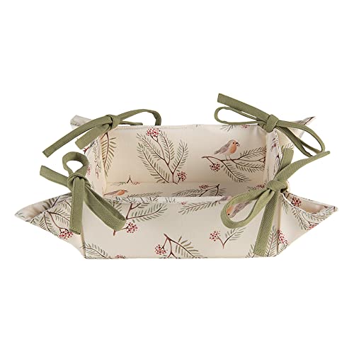Clayre & Eef VGP47 Brotkörbchen 35x35x8 cm Creme Weihnachts-Motiv Clayre & Eef VGP47 Brotkörbchen 35x35x8 cm Creme Weihnachts-Motiv von Clayre & Eef