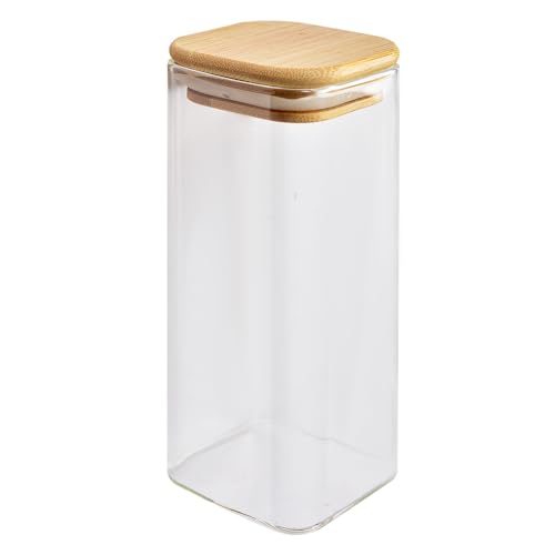 Clayre & Eef Vorratsglas 6x6x15 cm Transparant Glas Vorratsdose von Clayre & Eef