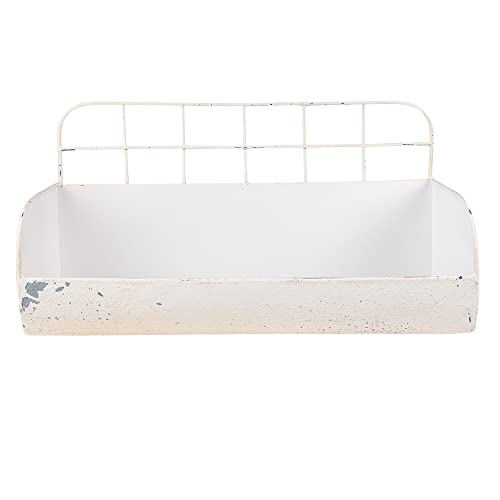 Clayre & Eef Wandregal 38x14x20 cm Beige Eisen Rechteck Wandregal von Clayre & Eef