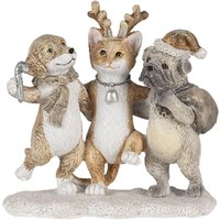 Clayre & Eef | Weihnachtsdekoration Hund und Katze von Clayre & Eef