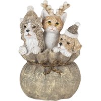 Clayre & Eef | Weihnachtsdekoration Hunde und Katzen von Clayre & Eef