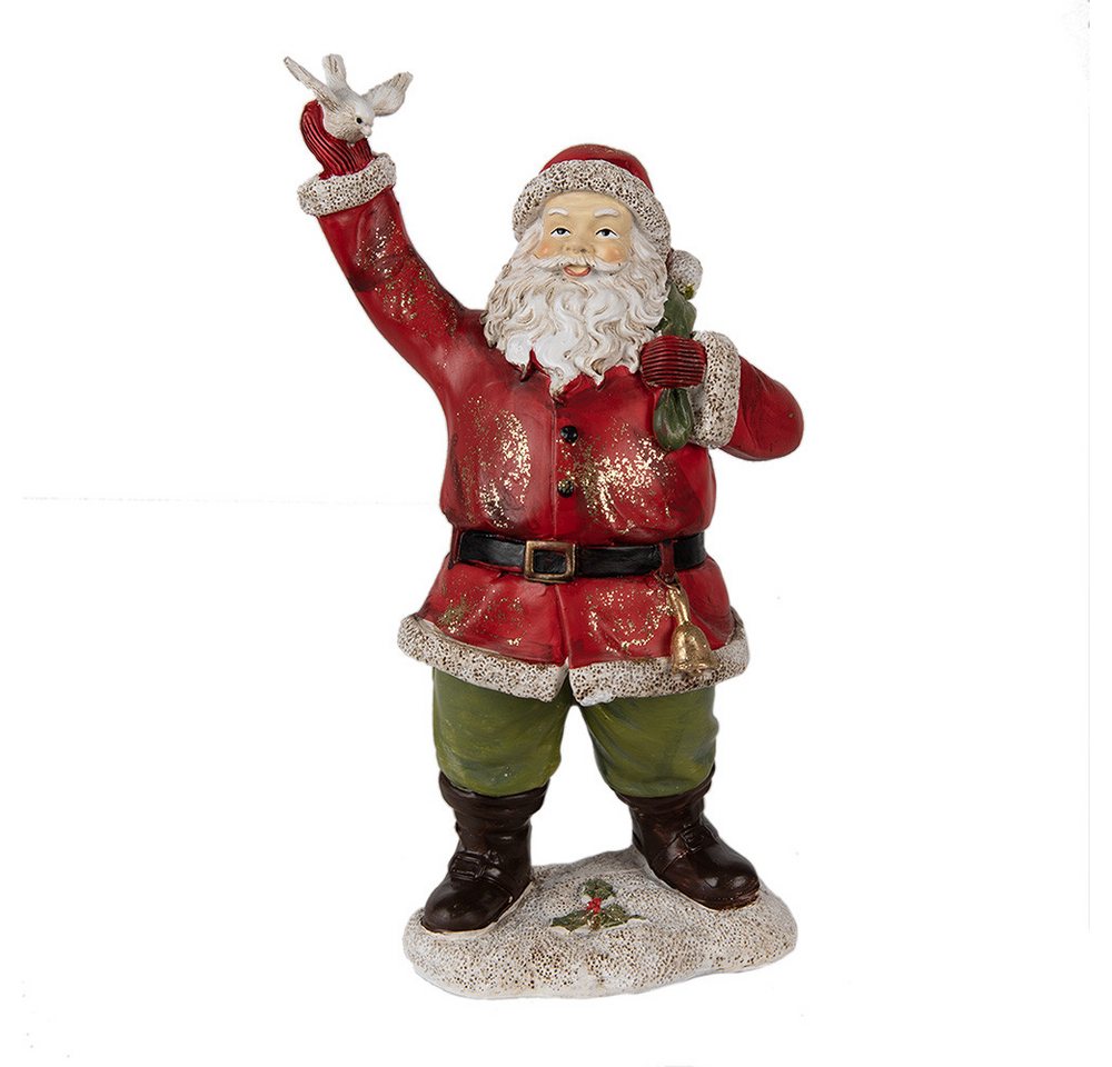 Clayre & Eef Weihnachtsmann Figur Weihnachtsmann 13x10x23 cm Rot Polyresin Weihnachtsdekoration, Sammelfigur, Sammlerfigur, Weihnachtsmann, Dekofigur Clayre & Eef Weihnachtsmann Figur Weihnachtsmann 13x10x23 cm Rot Polyresin Weihnachtsdekoration, Sammelfigur, Sammlerfigur, Weihnachtsmann, Dekofigur von Clayre & Eef