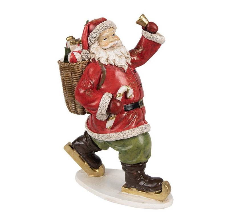 Clayre & Eef Weihnachtsmann Figur Weihnachtsmann 14x11x20 cm Rot Polyresin Weihnachtsdekoration, Weihnachtsfigur, Sammelfigur, Dekofigur Clayre & Eef Weihnachtsmann Figur Weihnachtsmann 14x11x20 cm Rot Polyresin Weihnachtsdekoration, Weihnachtsfigur, Sammelfigur, Dekofigur von Clayre & Eef