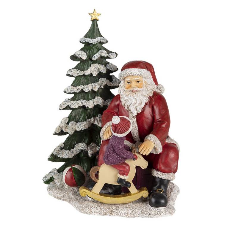 Clayre & Eef Weihnachtsmann Figur Weihnachtsmann 16x13x22 cm Rot Grün Weihnachtsdekoration, Sammelfigur, Weihnachtsfigur, Dekofigur, Weihnachtsmann Clayre & Eef Weihnachtsmann Figur Weihnachtsmann 16x13x22 cm Rot Grün Weihnachtsdekoration, Sammelfigur, Weihnachtsfigur, Dekofigur, Weihnachtsmann von Clayre & Eef