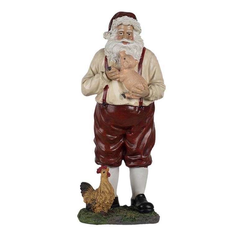 Clayre & Eef Weihnachtsmann Figur Weihnachtsmann 27 cm Rot Beige Weihnachtsdekoration, Sammelfigur, Weihnachtsmann, Sammlerfigur, Dekofigur Clayre & Eef Weihnachtsmann Figur Weihnachtsmann 27 cm Rot Beige Weihnachtsdekoration, Sammelfigur, Weihnachtsmann, Sammlerfigur, Dekofigur von Clayre & Eef