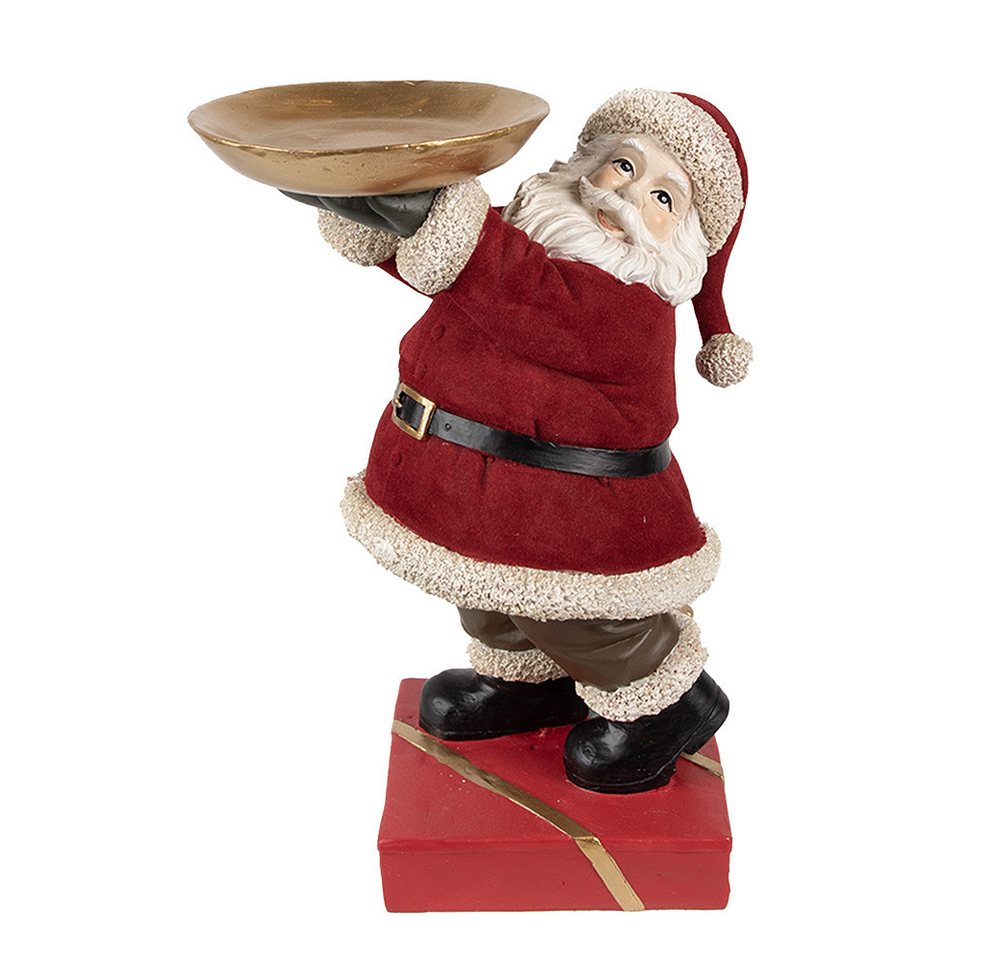 Clayre & Eef Weihnachtsmann Weihnachtsdekorationsfigur Weihnachtsmann 17x13x26 cm Rot Clayre & Eef Weihnachtsmann Weihnachtsdekorationsfigur Weihnachtsmann 17x13x26 cm Rot von Clayre & Eef