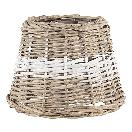 Lampenschirm Natur Rattan Tisch Maritim Clayre & Eef 20 x 15 cm von Clayre & Eef