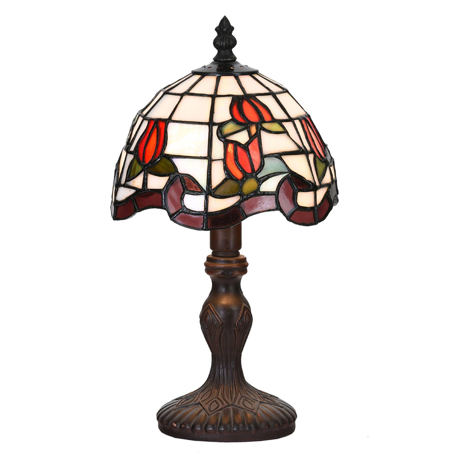 Tischlampe 5LL-6156, Tiffany-Design von Clayre&Eef