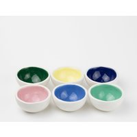 Handgemachte Keramik Teeschale Upcycled Bunte Schmuckschale von ClayticalCeramics