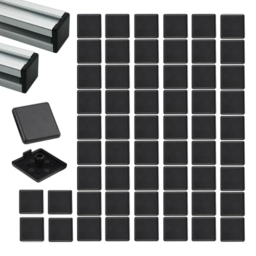 60 Stück Aluprofil 30x30mm Zubehör, Schwarze Abdeckkappen Aluminium Profil Endkappe Abdeckkappen, Ideal für Alu Profil Aluprofile Alu Vierkantrohr Aluwinkel Alu Konstruktionsprofil Profil Endkappe 60 Stück Aluprofil 30x30mm Zubehör, Schwarze Abdeckkappen Aluminium Profil Endkappe Abdeckkappen, Ideal für Alu Profil Aluprofile Alu Vierkantrohr Aluwinkel Alu Konstruktionsprofil Profil Endkappe von ClcIosis