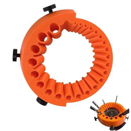 Bohrerschleifgerät Universal, Bohrer Schleifgerät Präzise Schleifvorrichtung mit Schleifaufsatz bohrer schleifen, Effizientes Bohrerschärfgerät zum Schärfen von Bohrern von ClcIosis
