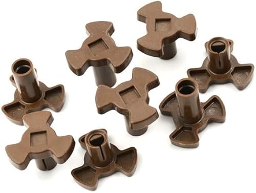 4 x Universal-Mikrowellen-Drehteller-Kupplung x 4 (Edelstahl), Mikrowellen-Zubehör von Cldaisy