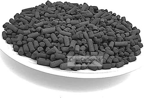 5L | CleanCarbon24® Klima-Aktivkohle Steinkohle-Pellets Ø4mm | Nachfüll-Pack für Umluftreiniger & Rauchfilter | perfektes Medium zur Raumluft-Verbesserung | 2-fach entstaubt von Clean Carbon 24 POWERED BY CLEAN PROCESS