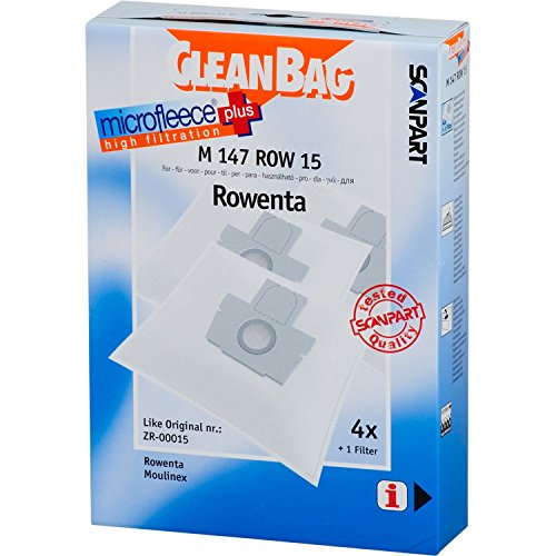 CleanBag M 147 ROW 15 Staubbeutel, passend für RA-ZR 001501, ZR-00015 von Cleanbag