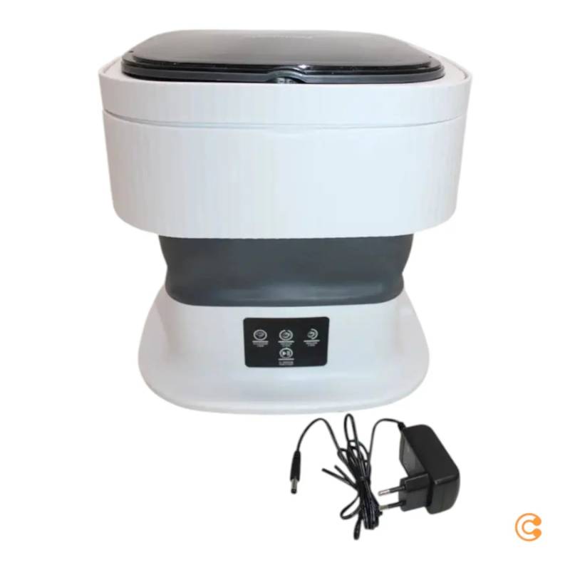 Clean Maxx Mini Waschmaschine Falteimer Waschgerät Weiß Faltbar 40 W 15056 B-Ware Clean Maxx Mini Waschmaschine Falteimer Waschgerät Weiß Faltbar 40 W 15056 B-Ware von CleanMaxx