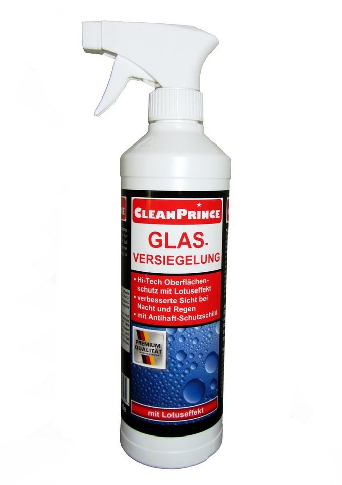 CleanPrince Glas-Versiegelung mit Lotuseffekt Scheibenversiegelung, Made in Germany von CleanPrince