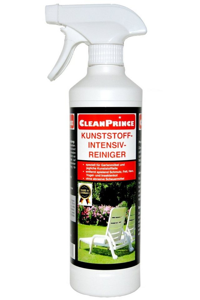 CleanPrince Kunststoff-Intensiv-Reiniger Kunststoffreiniger Kunststoffreiniger (lösungsmittelfrei und materialschonend) von CleanPrince