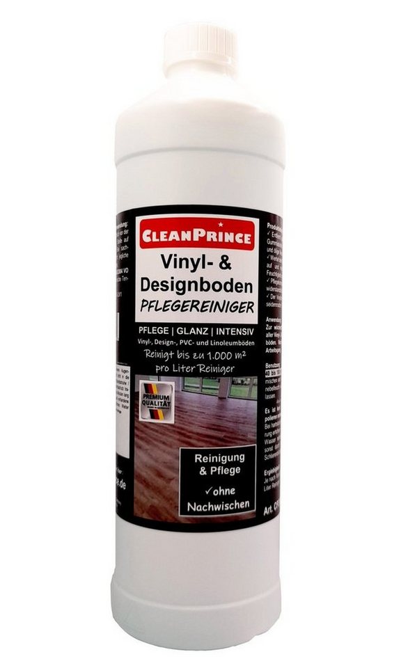 CleanPrince Pflegereiniger Vinylboden & Designboden Reiniger Vinyl- und Designbodenreiniger (Konzentrat) von CleanPrince