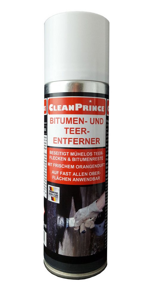 CleanPrince Spachtelmasse Bitumen- und Teer Reste - Entferner, Beseitigung von Teerspritzern und Bitumenresten von CleanPrince