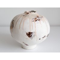 Moon & Color // Handgefertigte Keramikvase/Einzigartige Vase Stilvolle Dekovase Skulpturale von CleanandClay