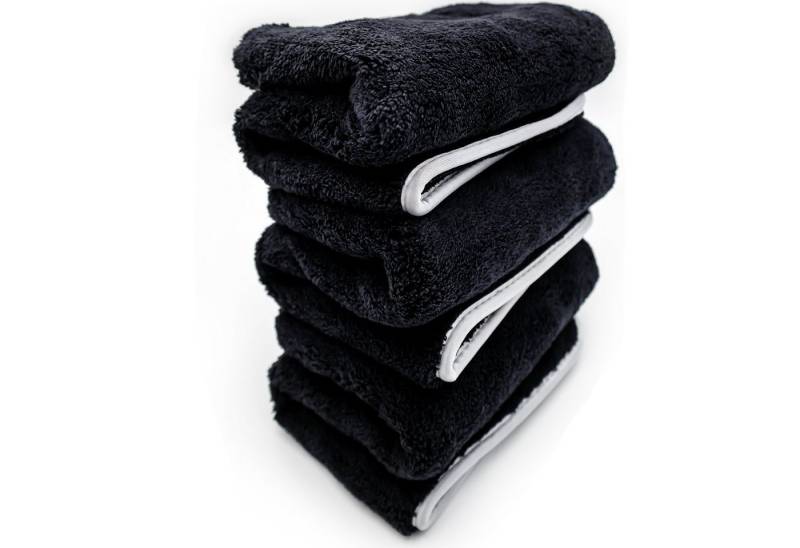 Cleaneed Mikrofasertücher Set [800GSM] - Extra flauschig & Saugstark Mikrofasertuch (3-tlg., Extra Saugstark, Fusselfrei, Kratzfrei) von Cleaneed