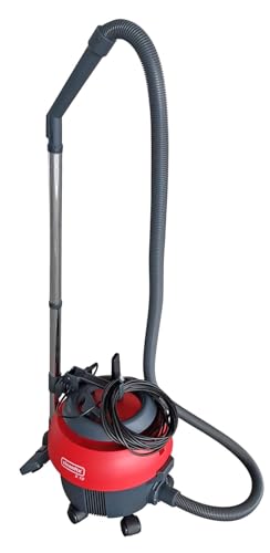 Cleanfix S10 Plus Staubsauger 850 Watt - Staubsauger mit Kabel (10m) rot, Trockensauger von Cleanfix