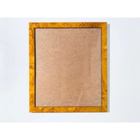 Art Deco Root Wood Rectangular Picture Frame/1950S Vintage Decor von CleaningOutOurChaos