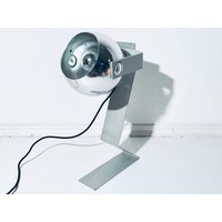 Space Age Eyeball Lamp Designer Silver Spot Aluminium/Home Decor 1970S/80S Space Age Eyeball Lamp Designer Silver Spot Aluminium/Home Decor 1970S/80S von CleaningOutOurChaos