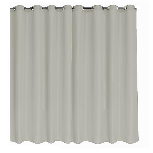 Cleanlevel EST 2016 Vorhänge Vorhang Gardine Verdunkelungsvorhang Vorhang Gardinen Übergröße mit Ösen Ösengardine Thermovorhang Blickdicht 300cm (B) x 245 (L) (Creme Öse) von Cleanlevel EST 2016