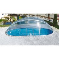 Clear Pool Poolverdeck "Cabrio Dome" von Clear Pool