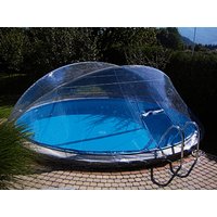 Clear Pool Poolverdeck "Cabrio Dome", in verschiedenen Größen von Clear Pool