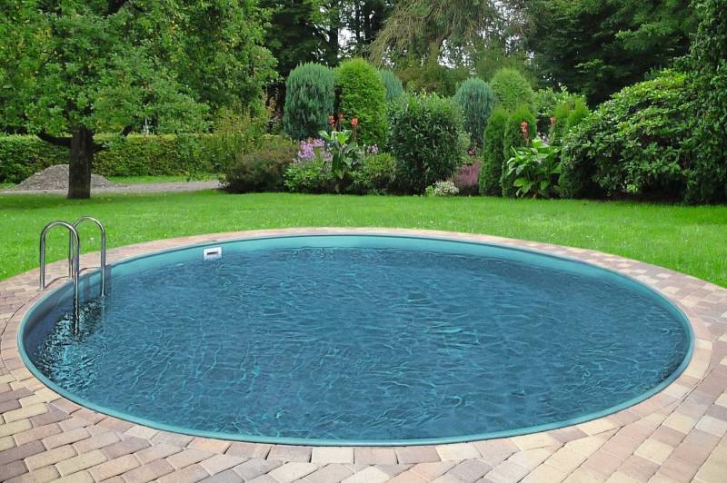 Clear Pool Rundpool PREMIUM IBIZA (Set, 2-tlg), inkl. Bodenschutzplane, in verschiedenen Größen erhältlich von Clear Pool