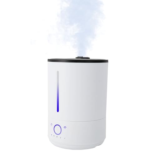 4 L Aroma Diffuser, Ultraschall Luftbefeuchter, Top-Füllung elektrischer Raumbefeuchter, 3 Stufen Einstellbar, 35dB Cool Mist Raumbefeuchter, für Raum, Büro usw von ClearFragrans