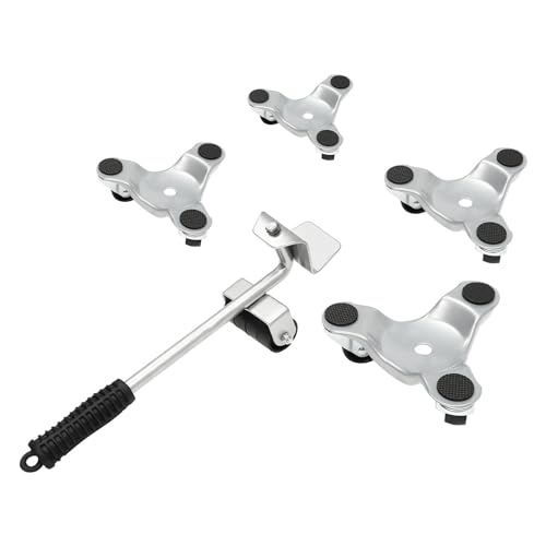 Möbel Transportrollen Set Möbelheber mit 3 Räder Bewegen Slider Schwere Möbelrollen Verschieben Werkzeuge Max for 200KG, 360 Grad drehbar Rads Möbel Transportrollen Set Möbelheber mit 3 Räder Bewegen Slider Schwere Möbelrollen Verschieben Werkzeuge Max for 200KG, 360 Grad drehbar Rads von ClearFragrans