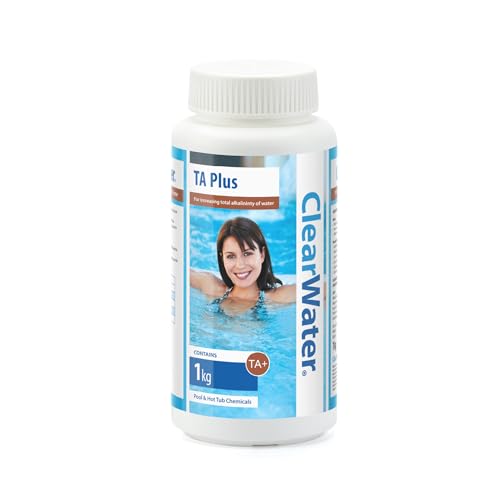 Clearwater TA Plus Alkalinitätssteigerung für Schwimmbad und Spa, Weiß von Clearwater