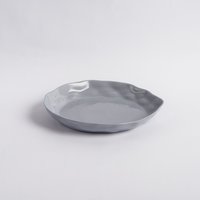 Blau-Grau Keramik Dessert Teller| Seitenplatte| Kleine Platte| Salatplatte| Geschirr| Küche Dekor| Housewarminggeschenk| Geschenk Für Frau von Cleimade