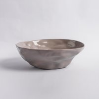 Graue Keramik Servierschüssel| Salatschüssel| Snack Bowl| Obstschale| Geschirr| Küche Dekor| Housewarminggeschenk| Geschenk Für Frau von Cleimade