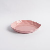 Rosa Keramik Dessert Teller| Seitenplatte| Kleine Platte| Salatplatte| Geschirr| Küche Dekor| Housewarminggeschenk| Geschenk Für Frau von Cleimade