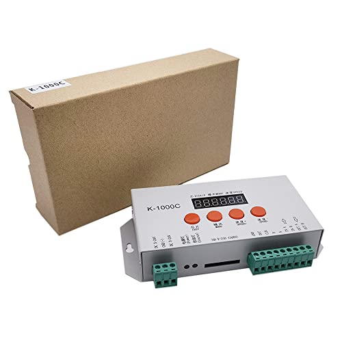 Cleiscry K-1000C (T-1000S Aktualisiert) controller K1000C WS2812B,WS2811,APA102, t1000S WS2813 LED 2048 Pixel Programm Controller DC5-24V von Cleiscry