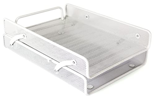 Sydney Briefablage mit Doppelfach, Weiß Sydney Briefablage mit Doppelfach, Weiß von Clémentina Frog