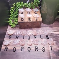 Mini Blume Achat Schnitzereien Hase Oder Fuchs von ClementineCrystalsUS