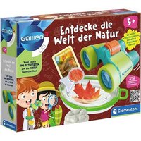 Clementoni 59267 Galileo - Entdecke die Welt der Natur (5+) Abenteuer-Box ab 5 Jahre von Clementoni