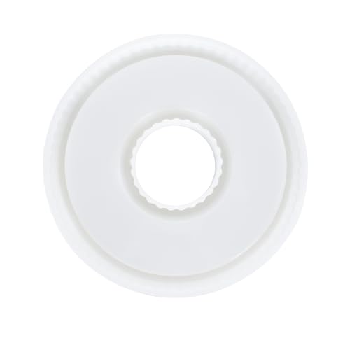 Beton Runde Platte Silikon Gießform Tablett mit Rillen, Silicone Molds Tray, Rundes Silikonformen Gießformen mit Rillen Betonformen Rundes, Silicone Molds Tray with Grooves (18cmx2cm) von Cleminsta