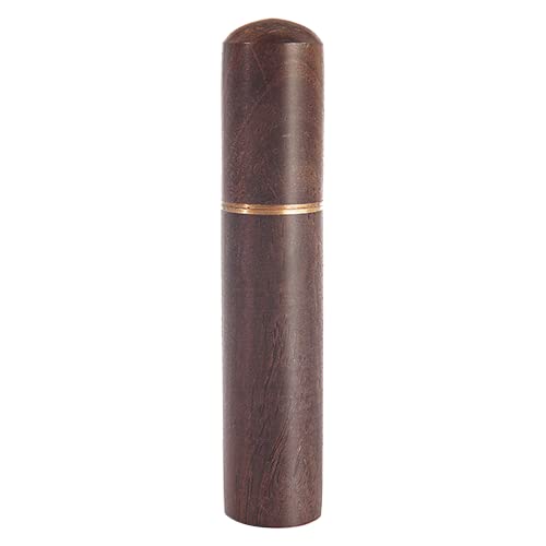 WDT Tool Espresso-Verteilerwerkzeug, Kaffee Tamper, Kaffeerührstäbchen mit Holz Griff, Espresso Nadel Coffee Distributor Tamper, mit 6 Feinen Nadeln 0,4 mm Kaffee Zubehör (Dunkelbraun) von Cleminsta