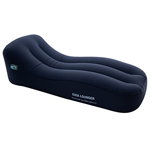 Clenp Aufblasbare Liege, Aufblasbare Liege Tragbare Wiederaufladbare Nylon Automatische Aufblasbare Luftbett Für Den Außenbereich Blau Einheitsgröße von Clenp